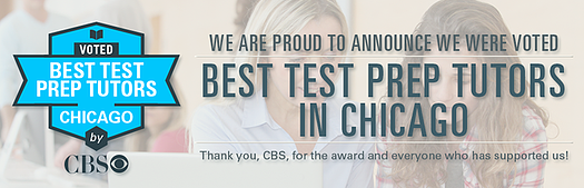 CBS Award for Best Test Prep in Chicago 